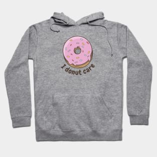 Delicious cute donut | I donut care Hoodie